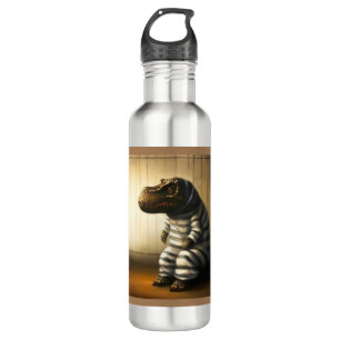 T Rex In Jail 710 Ml Water Bottle