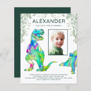 T Rex Jungle Birthday Party