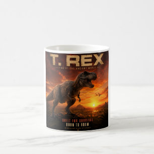 T. REX – King of the Ancient World at Sunset Coffee Mug