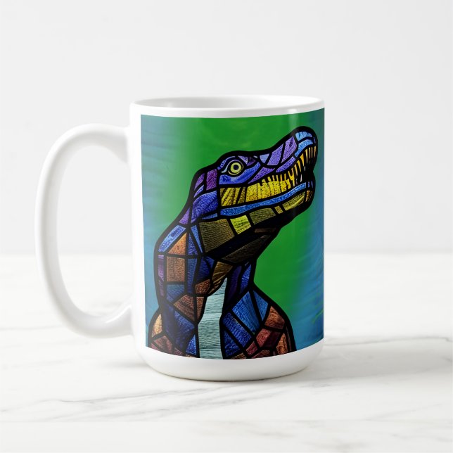 T-Rex King Of The Dinosaurs Coffee Mug (Left)