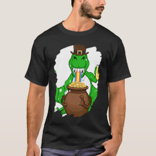 T Rex Leprechaun St Patricks Day Tyrannosaurus Re T-Shirt
