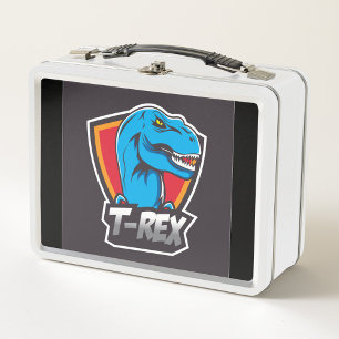 T-Rex Metal Lunch Box
