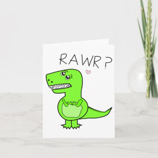 T-Rex Notecard