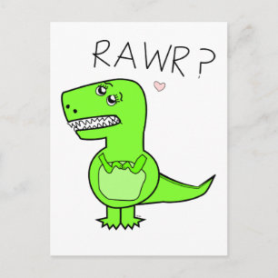 T-Rex Postcard
