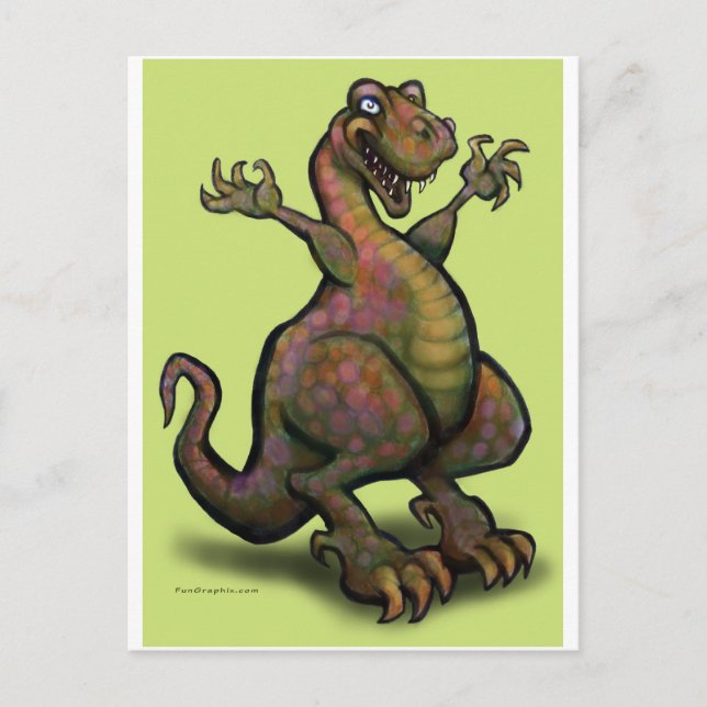 T-Rex Postcard (Front)