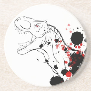 T-Rex (Red and Black) Coaster
