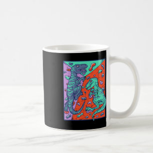 T-rex Rock Climbing Dino Bouldering Coffee Mug