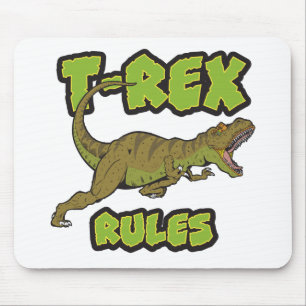 T-Rex Rules Mousepad