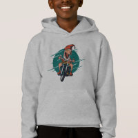 T Rex Santa Biker