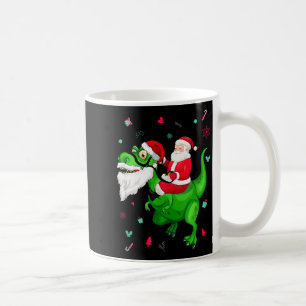 T-rex Santa Ride Funny Ugly Christmas Toddler_kids Coffee Mug