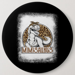 T Rex School Student Dinosaur Happy 100 Days Of Sc 6 Cm Round Badge