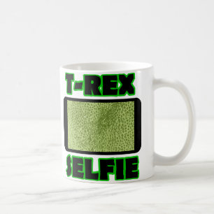 T-Rex Selfie Short Arms Funny Dinosaur Mug