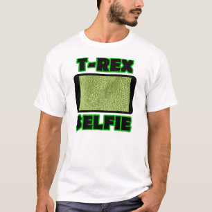 T-Rex Selfie Short Arms Funny Dinosaur T-Shirt