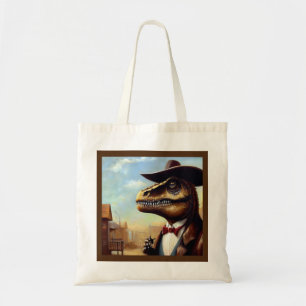 T Rex Sheriff Tote Bag
