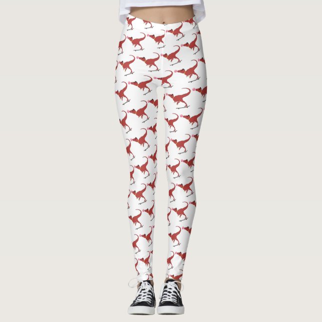 T-rex skater leggings (Front)