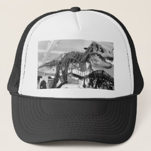 T-Rex Skeleton Pencil Trucker Hat