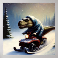 T Rex Snowmobile