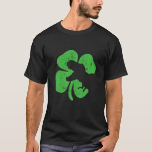 T Rex St Patricks Day Dinosaur Shamrock Adults Men T-Shirt