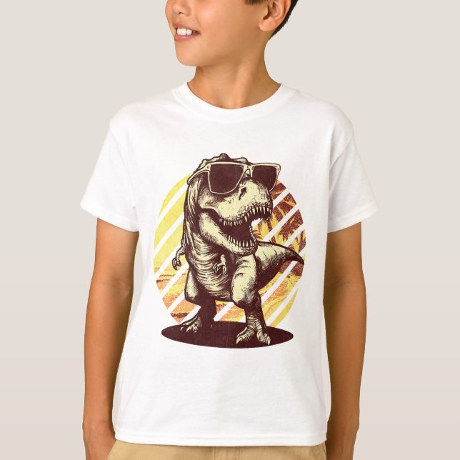 T-Rex Summer Veraniego T-Shirt (Front)