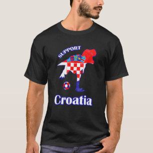 T Rex Support Jersey Croatia Soccer 2018 Boys Gift T-Shirt