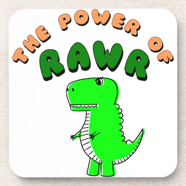T-Rex The Power Of RAWR Coaster (Front)