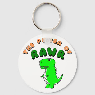 T-Rex The Power Of RAWR Key Ring