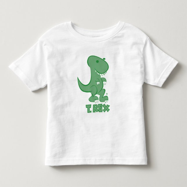 T. Rex Toddler T-Shirt (Front)