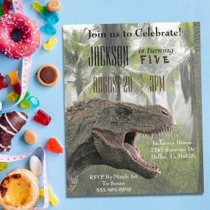 T-Rex Tyrannosaurus Rex Dinosaur Birthday Budget