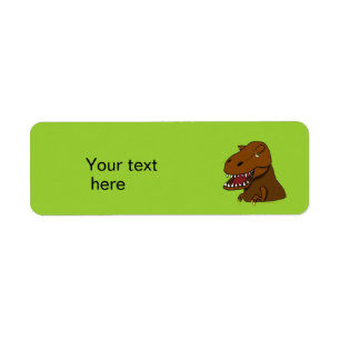 T-Rex Tyrannosaurus Rex Scary Cartoon Dinosaur