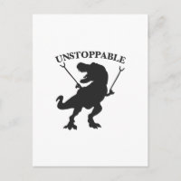 T-rex unstoppable - Choose background colour