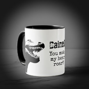 T-Rex Valentine Mug