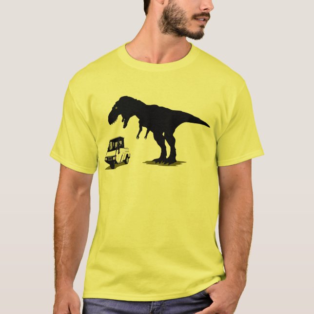 t-rex vs metermaid T-Shirt (Front)