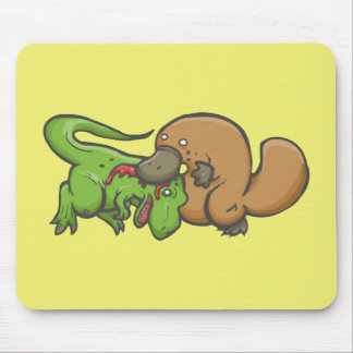 T-rex vs Platypus Mouse Mat