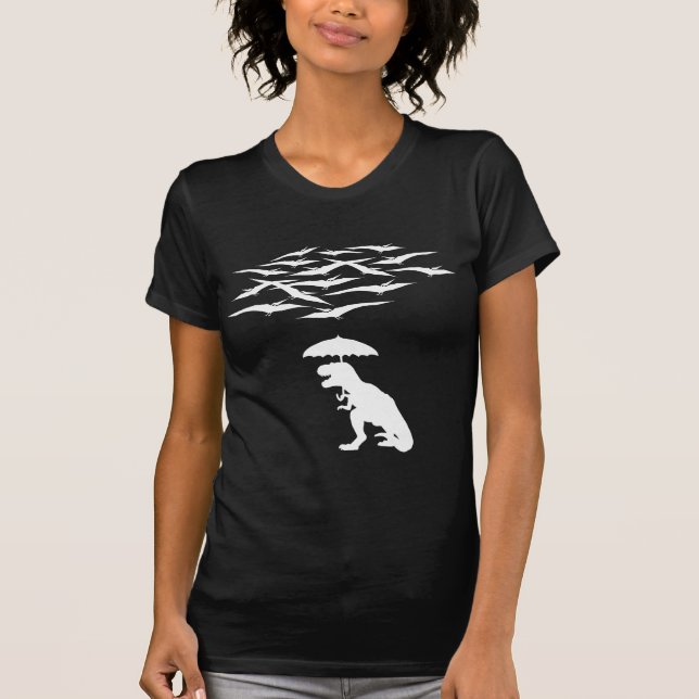 T-Rex vs the Pterodactyls T-Shirt (Front)