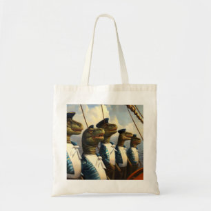 T Rexs Sailors Tote Bag