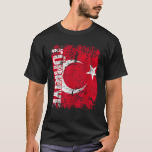 T RKIYE Flag Vintage Distressed TURKEY T RKIYE  T-Shirt