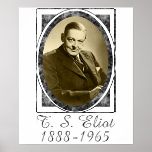 T.S. Eliot Poster