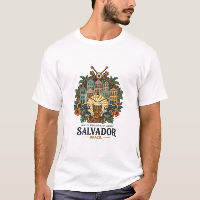 T-SALVADOR BRAZIL T-Shirt (Front)