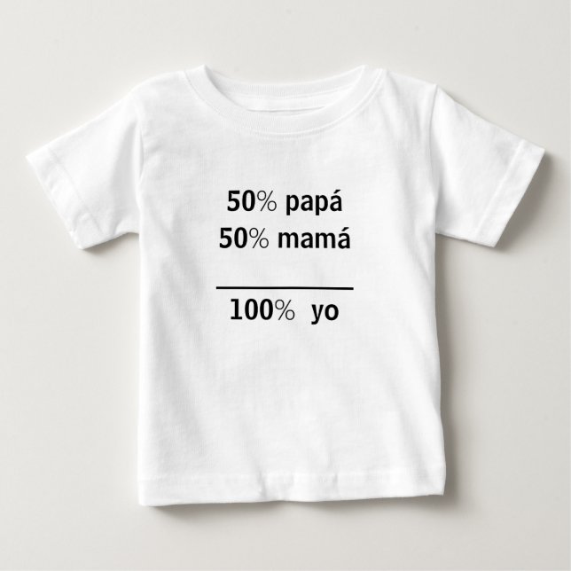 T-Shirt 100% Me (Front)