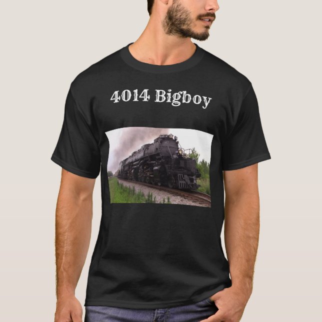 T-shirt 4014 Bigboy locomotive (Front)