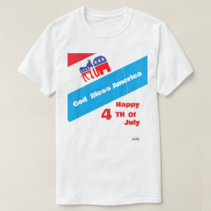 T-shirt : 4Th Of July