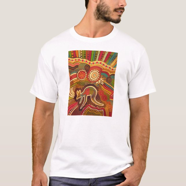 T-shirt Aboriginal Art (Front)