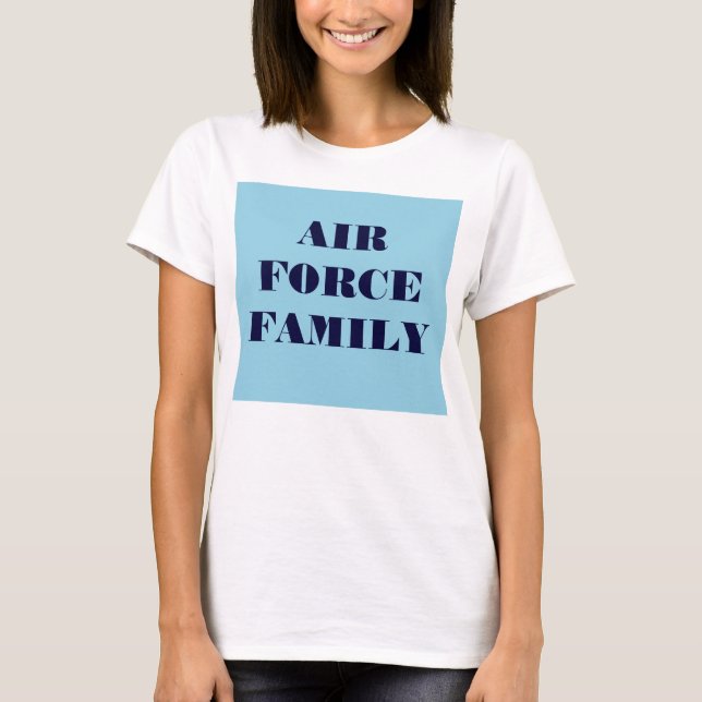 T-Shirt Air Force Family (Front)