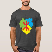 T-shirt Amazigh flag
