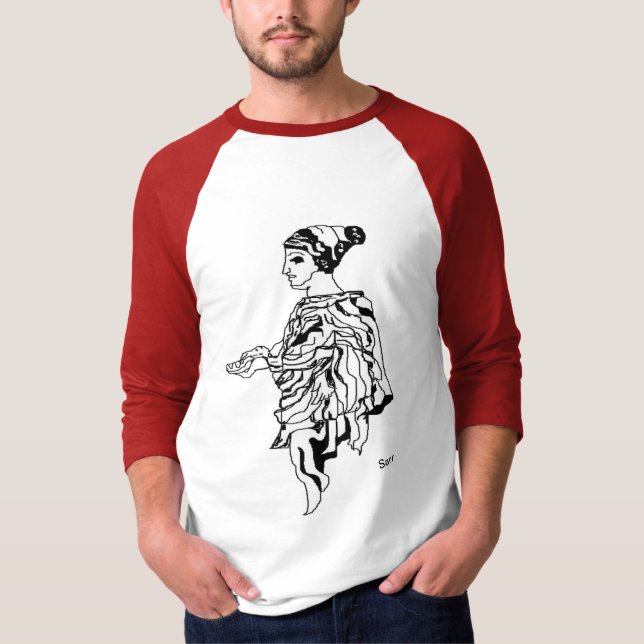 T-Shirt : Ancient Greek Sculpture Statue (Front)