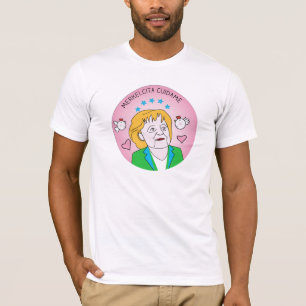 T-shirt Angela Merkel Merkelcita Plis