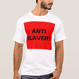 T-Shirt Anti Slavery Red
