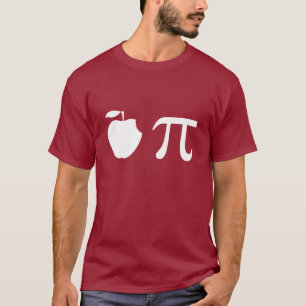 T-Shirt, Apple Pi, White T-Shirt