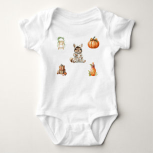 T-Shirt Autumn Baby Shower Bodysuit