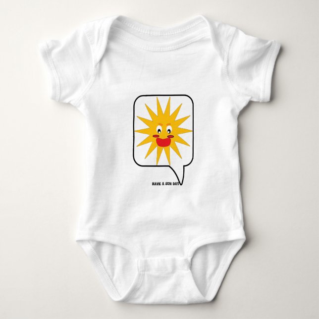 T-Shirt Baby Bodysuit (Front)